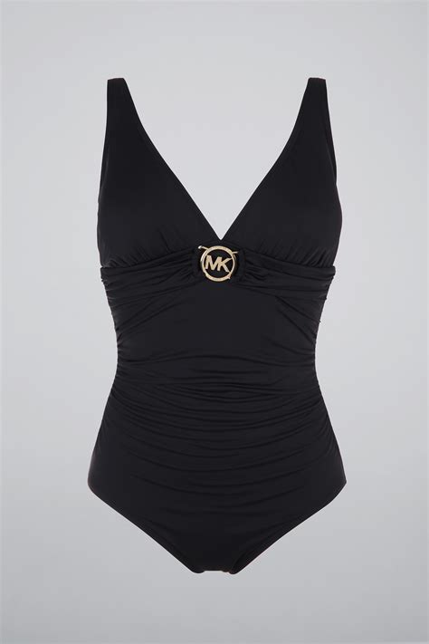 michael kors bathing suits one piece|Michael Kors santorini swimsuit.